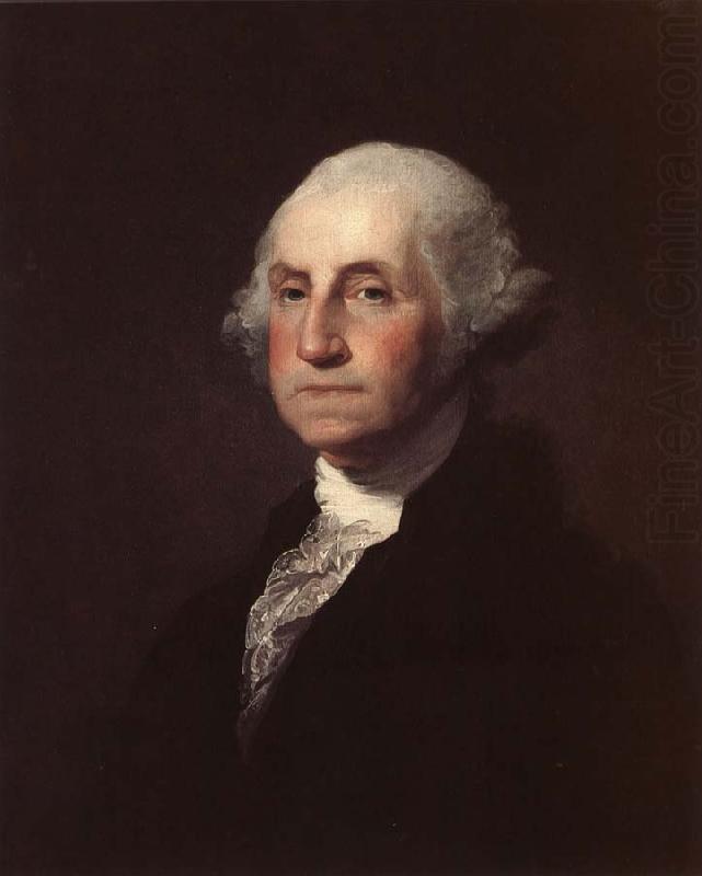 Gilbert Stuart George Washington china oil painting image